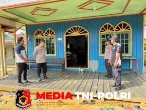 Polsek Seruyan Hulu Kawal Ibadah Kenaikan Yesus Kristus di Gereja Sion GKE Tumbang Manjul