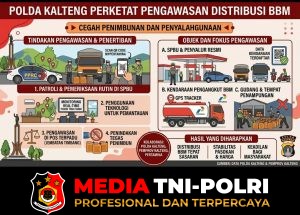 Polda Kalteng Perketat Pengawasan Distribusi BBM, Cegah Penimbunan dan Penyalahgunaan