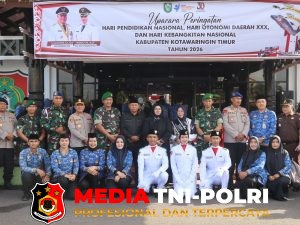 Kapolres Kotim Hadiri Upacara Hardiknas, Otonomi Daerah ke-30 dan Hari Kebangkitan Nasional