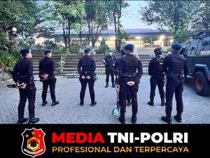 Jelang Ibadah Kenaikan Isa Almasih, Gegana Brimob Polda Banten Sterilisasi Gereja Santa Gregorius Agung Pasar Kemis