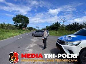 Satlantas Polres Seruyan Patroli R4 di Kawasan Rawan Laka Lingkar Luar dan Simpang Trans Kuala Pembuang