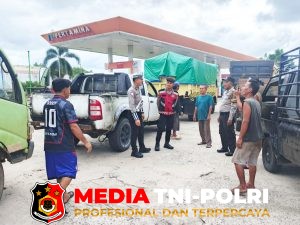 Cegah Penyalahgunaan BBM Bersubsidi dan Gangguan Kamtibmas, Polres Seruyan Gelar Patroli Presisi Dialogis di SPBU