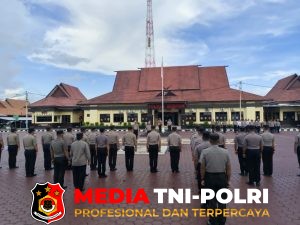 Apel Pagi Polres Seruyan, Kabag Ren Tekankan Integritas Personel