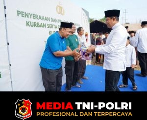 Polda Jateng Bagikan 2.856 Paket Daging Kurban untuk Masyarakat, Wujud Kepedulian Sosial di Hari Idul Adha