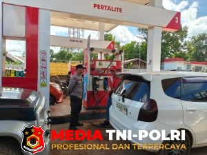 Polisi Patroli SPBU Pelantaran Stok Aman, Harga Stabil
