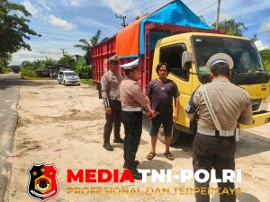 Tekan Angka Laka Lantas, Satlantas Polres Kotim Gelar Razia Simpatik di Jalan Lingkar Selatan Sampit
