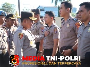 Tingkatkan Kedisiplinan Polres Kotim Gelar Gaktibplin Terhadap Personel