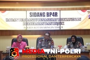 Waka Polres Kotim Pimpin Sidang BP4R Perkawinan PNPP Polres Kotim