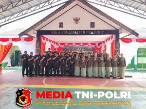 Komandan Kodim 1015/Sampit Hadiri Acara Penyerahan Jabatan dan Serah Terima Jabatan di Makorem 102/Panju Panjung