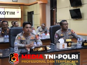Kapolda Kalteng Pimpin Anev Sitkamtibmas Bulanan Polda Kalteng Dan Polres Jajaran