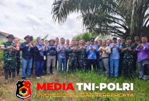 Persiapan Pembangunan Batalyon TP 923 Mentaya, Korem 102/Pjg Pasang Patok di Km 18 Sampit
