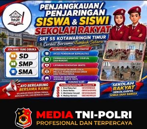 Sekolah Rakyat Gratis Dibuka di Kotim, Prioritaskan Anak dari Keluarga Kurang Mampu