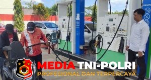 Polres Seruyan Lakukan Pengecekan Ketersediaan BBM di SPBU Pematang Panjang