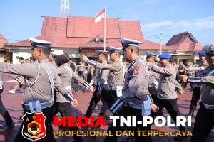 Tingkatkan Disiplin dan Soliditas Personel, Polres Seruyan Gelar Latihan Peningkatan Kemampuan Baris Berbaris