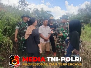 Kodim 1015/Spt Kawal Percepatan Pembangunan Satuan Yonif TP 923/Mentaya