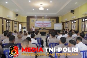 Bidpropam Polda Kalteng Berikan Pembinaan Etika Profesi Polri Kepada Personel Polres Seruyan
