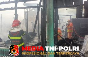 Tiga Rumah di Ketapang Kotim Terbakar, Kerugian Ditaksir Capai Rp500 Juta