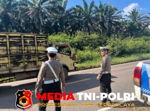 Satlantas Polres Seruyan Gelar Patroli di Jalur Rawan Km 62–144 Jalan Jenderal Sudirman