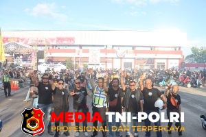 Kampanye Keselamatan Berlalu Lintas, Kapolres Kotim Rangkul Komunitas Motor Sampit