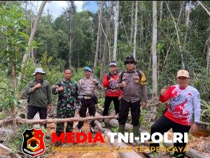 Cegah Pembalakan Liar, Forkopimcam Cempaga dan PT RMU Gelar Patroli Bersama