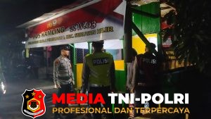 Sambang Warga Jaga Kamtibmas, Pamapta I Polres Seruyan Patroli Dialogis Malam Hari