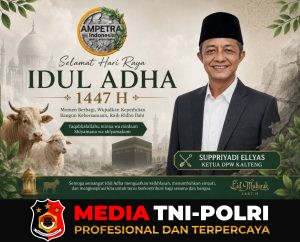 Ketua DPW Kalteng AMPETRA Indonesia Ucapkan Selamat Hari Raya Idul Adha 1447 Hijriah