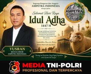 Ketua Umum AMPETRA Indonesia: Semoga dengan Semangat Berkurban, AMPETRA Indonesia Dapat Berkontribusi serta Membawa Kemajuan Bagi Negeri