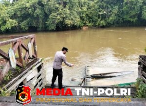 Polres Seruyan Hulu Monitoring Debit Air DAS Seruyan, Situasi Terpantau Normal