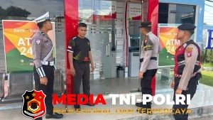 Perkuat Keamanan Swakarsa di Perbankan dan SPBU Kuala Pembuang, Polres Seruyan Patroli Presisi Dialogis ke Obvit