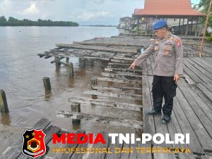 Satpolairud Polres Seruyan Cek Debit Air DAS Seruyan, Situasi Terpantau Normal