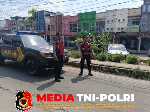 Kalimalang Siang Hari Dipantau, Polisi Tambun Selatan Sapa Warga dan Jaga Sentra Ekonomi
