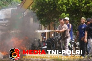 Latihan Posko Karhutla PT RMU dan MPA Zona Cempaga Perkuat Kesiapsiagaan Hadapi Musim Kemarau