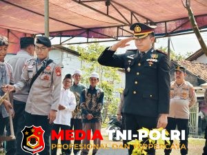 Penghormatan Terakhir untuk AIPTU Samas, Polres Metro Bekasi Lepas Almarhum dengan Upacara Kedinasan