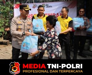 Polri Peduli Masyarakat, Kapolres Tangerang Kota Turun Langsung ke Permukiman Padat di Pasar Baru