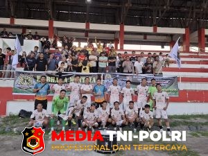 Kapolres Kotim Hadiri Pertandingan Antara Bhayangkara FC Mentaya Melawan Minion Minamas FC