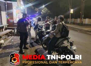 Jaga Jakarta Jaga Bekasi, Polsek Cikarang Timur Amankan Dua Motor dalam OKJ di Jalan Raya Citarik