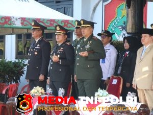 Kapolres Kotim Hadiri Upacara Hari Lahir Pancasila 1 Juni 2026 di Lapangan Pemda Kotim