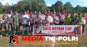 Turnamen Sepak Bola Batu Kotam Cup I 2026 Resmi Dibuka, Jadi Ajang Pembinaan Atlet Muda Lamandau