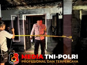 Sijago Merah Habiskan 1 Unit Bangunan Rumah di Jalan Walter Condrat Perum Yudi Idola Sampit