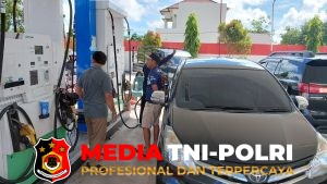 Polres Seruyan Cek Lapangan SPBU Pematang Panjang, Stok BBM Aman, Bio Solar Masih Kosong
