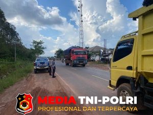 Meski Hari Libur Patroli Satlantas Polres Seruyan Tetap Awasi Jalur Rawan Demi Keselamatan Bersama