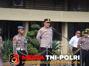 Kapolres Kotim Beri Arahan ke Personel Jelang HUT Bhayangkara ke-80 Tahun 2026