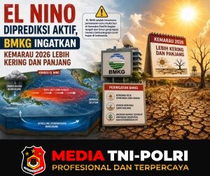 El Nino Diprediksi Aktif, BMKG Ingatkan Kemarau 2026 Lebih Kering dan Panjang