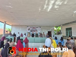 Polsek Danau Sembuluh Hadiri RAT Koperasi Maju Jaya Terawan