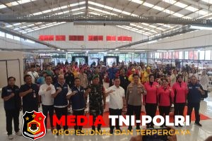 Semarak HUT Bhayangkara ke-80, Bazar UMKM Mahaga Mentaya Resmi Dibuka di Swalayan UMKM Sampit