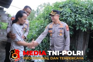 Kapolres Seruyan Tinjau Lokasi Bedah Rumah, Wujud Pengabdian Polri di HUT Bhayangkara Ke-80