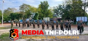 Jaga Kebugaran Prajurit, Kodim 1015/Sampit Gelar Olahraga Bersama