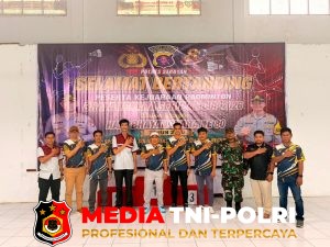 Hari Bhayangkara Ke-80, Polsek Hanau Gelar Kejuaraan Badminton Bhayangkara Seruyan Cup 2026