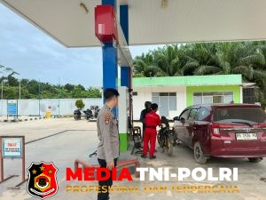 Polsek Seruyan Tengah Patroli SPBU 66.742.04 di Desa Sandul