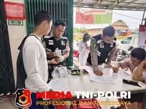 HUT Bhayangkara Ke-80, Polres Seruyan Gelar Cek Kesehatan Gratis untuk Kurir, Ojol dan Masyarakat